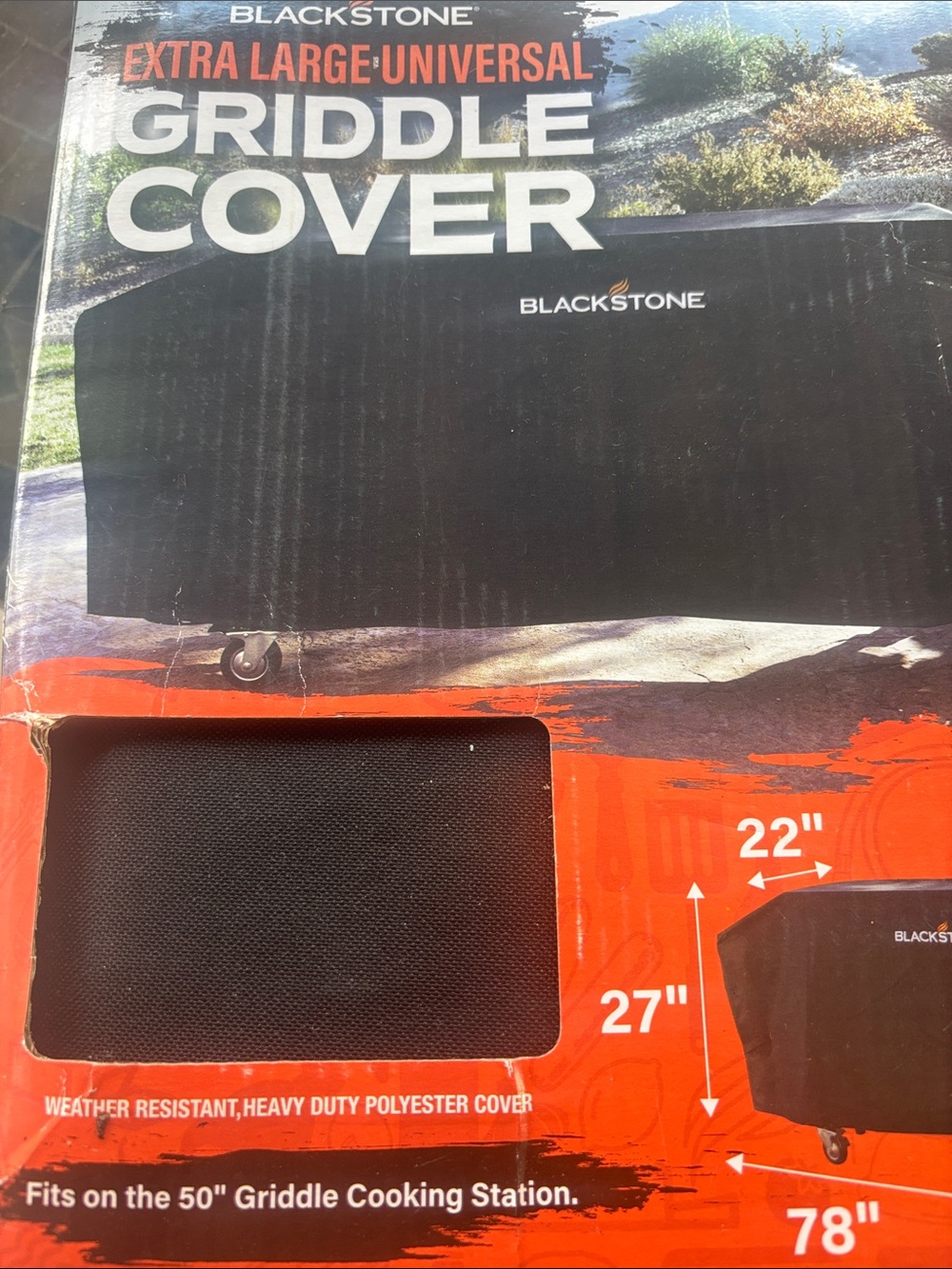 NEW Bkackstone XL  Universal 60 inch Griddle Cover